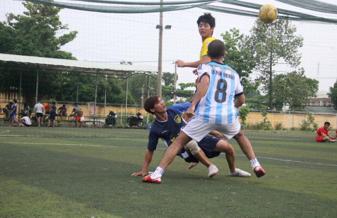 Sơ đồ sân 5 người